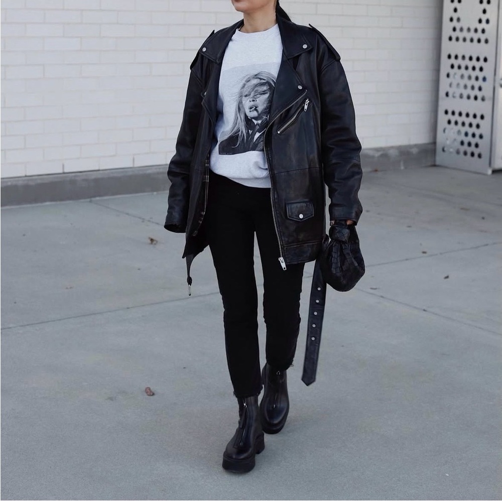 Leather Biker Jacket